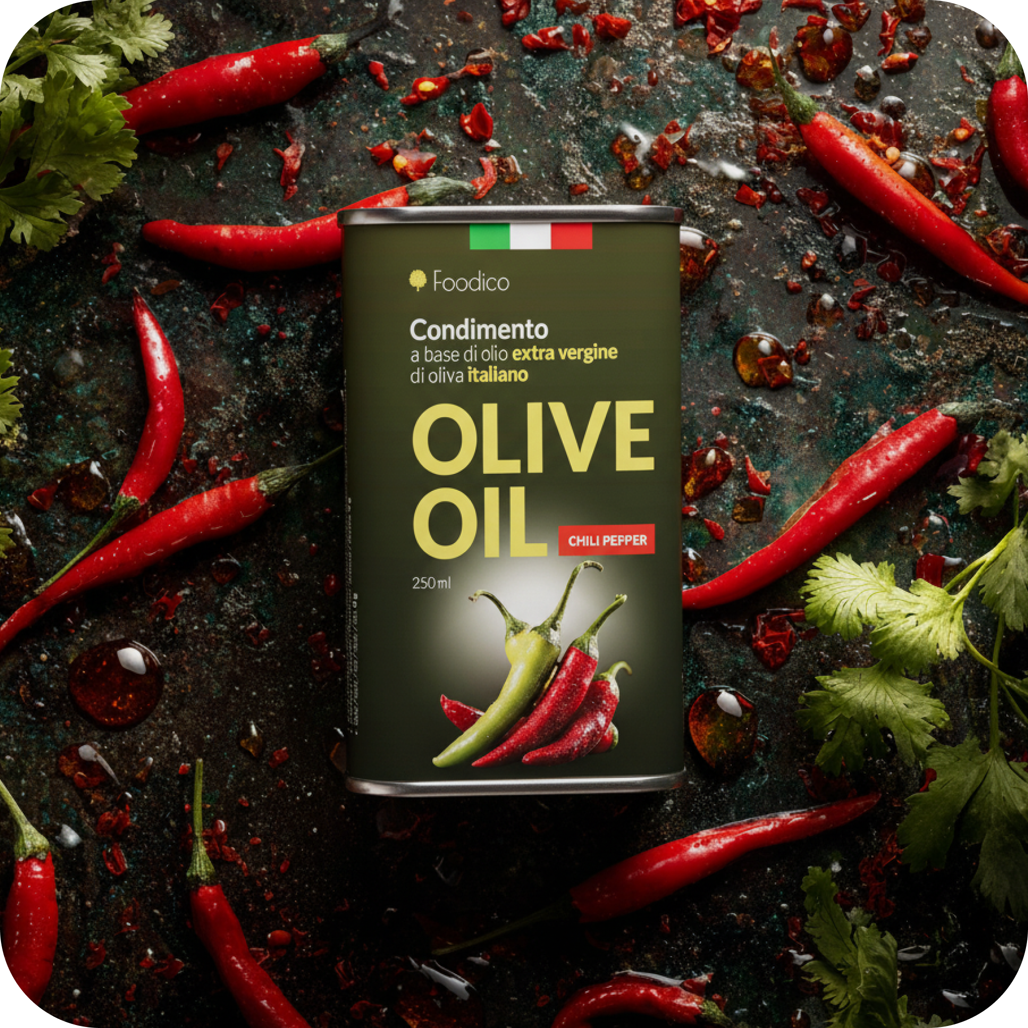 Chili olive oil