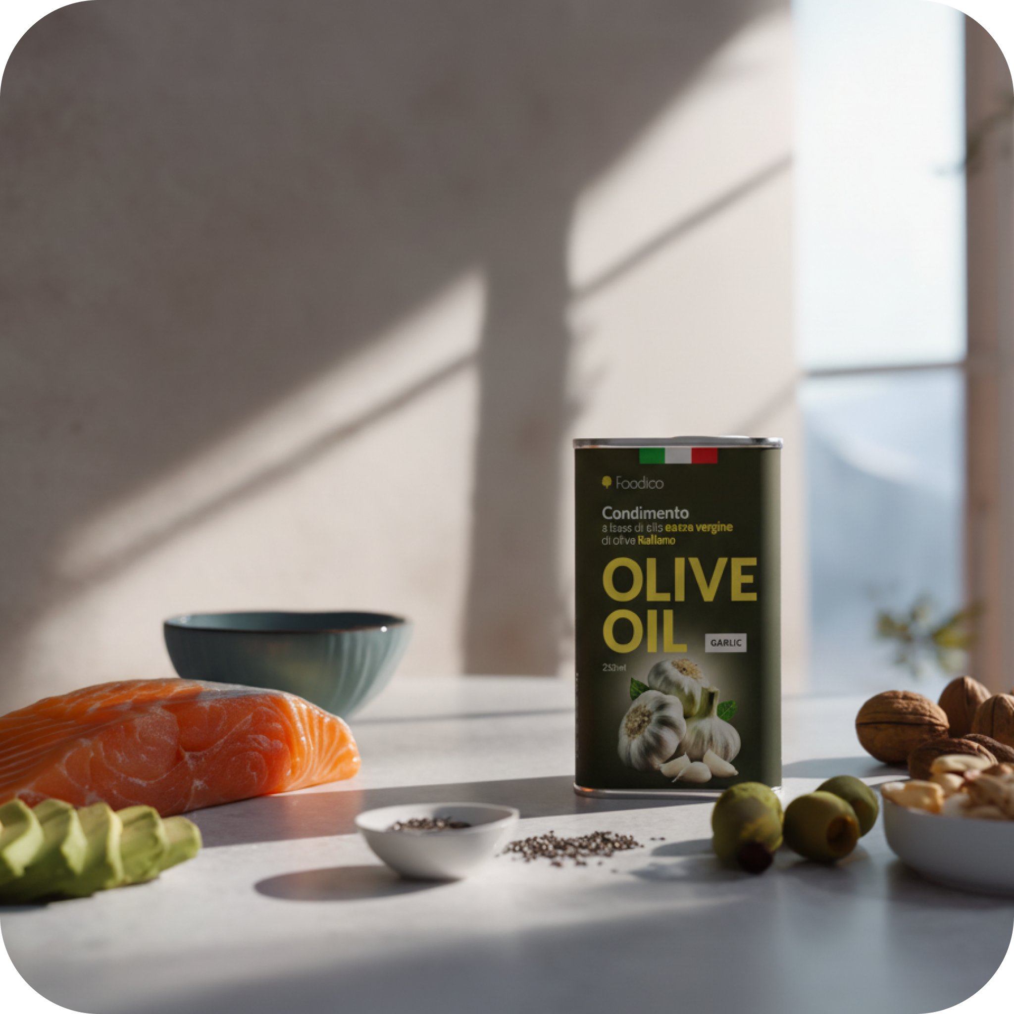 Garlic olive oil