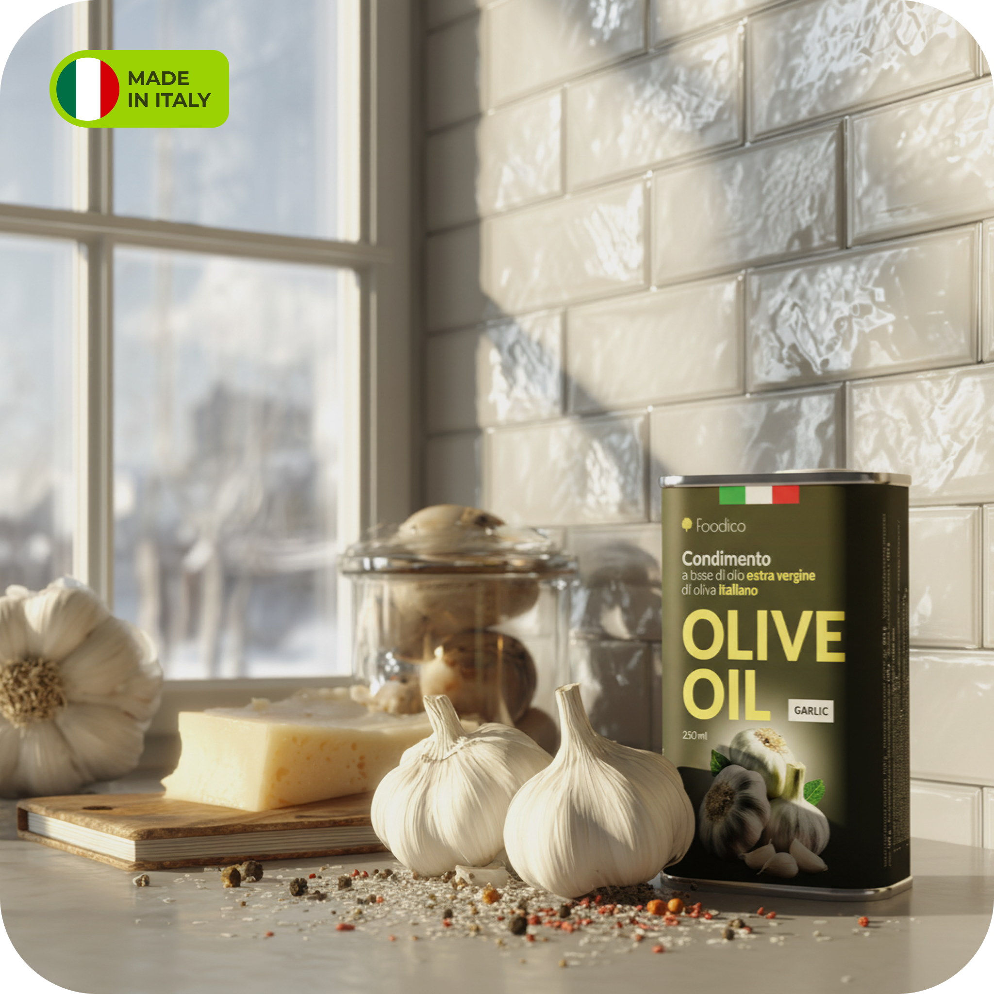 Garlic olive oil
