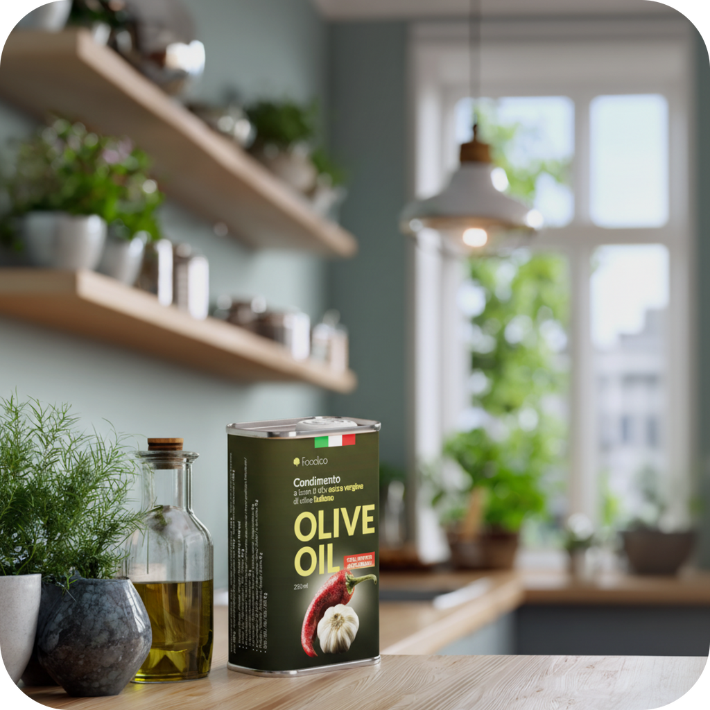 Garlic & chili olive oil