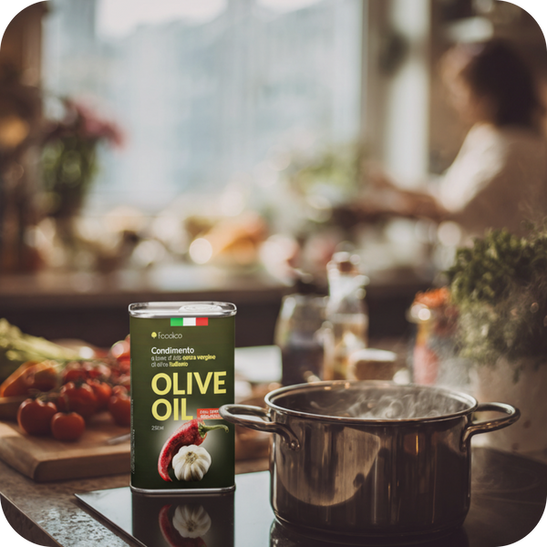 Garlic & chili olive oil